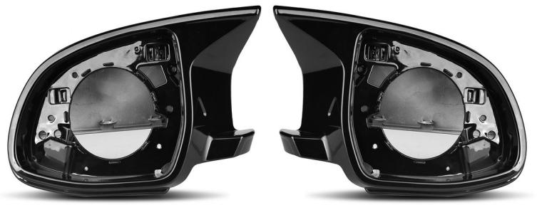 F85 ABS Glossy Black Mirror Frame 2 PCS