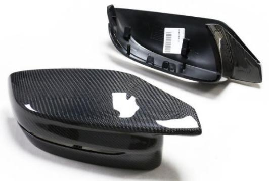 G80 Carbon Skinned Mirror Cover Replace RHD ONLY