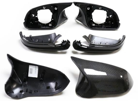 F30 Upgrad F80 LOOK Carbon Mirror Cover 6pcs/set (W/h Turn Signal)