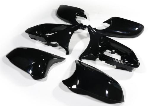 F30 Upgrad F80 LOOK Glossy Black Mirror Covers 6pcs/set