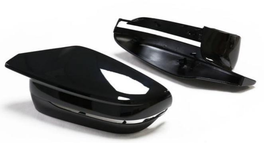 G80 ABS Glossy Black Mirror Cover Replacement