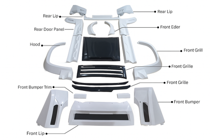 2020 Land Rover Defender 90/110 Wide Body Exterior Kit | 11 Pcs Set